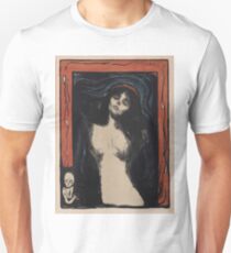 Edvard Munch - Madonna 1. Munch - woman portrait. Unisex T-Shirt