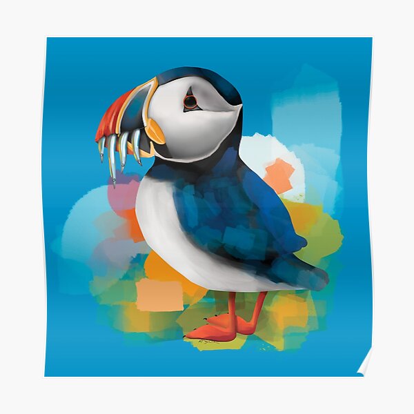 Puffin Poster