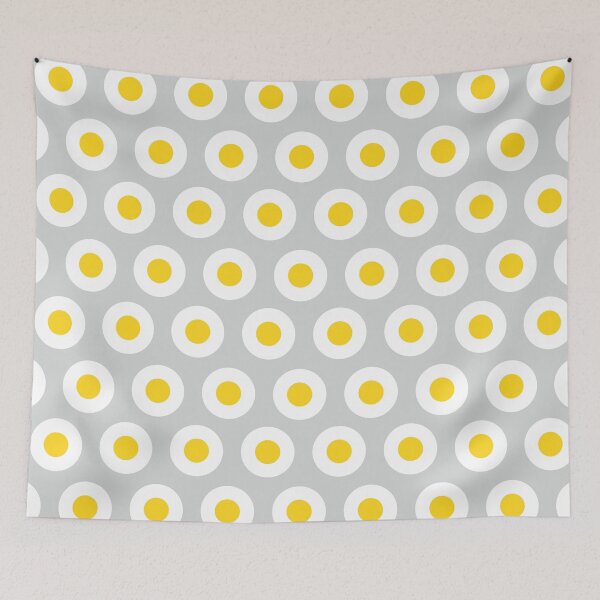 Item preview, Minimalist Fried Eggs Sunny Side Uo designed and sold by fogoosherie.