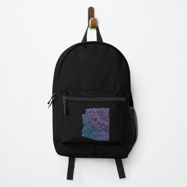Item preview, Arizona Elevation Map Retro Synthwave designed and sold by cstats.