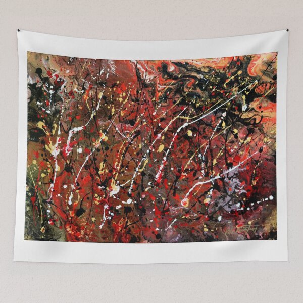 Item preview, Untitled 4, Abstract art, multicolor splash designed and sold by Peter Keresztury.