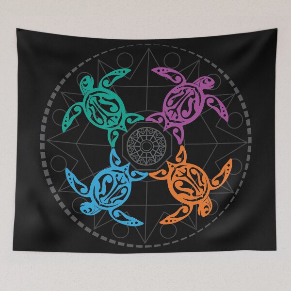 Item preview, Four turtles designed and sold by xavoblues.