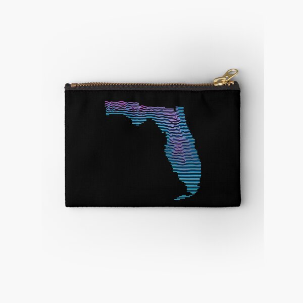 Item preview, Florida Elevation Map Retro Synthwave designed and sold by cstats.