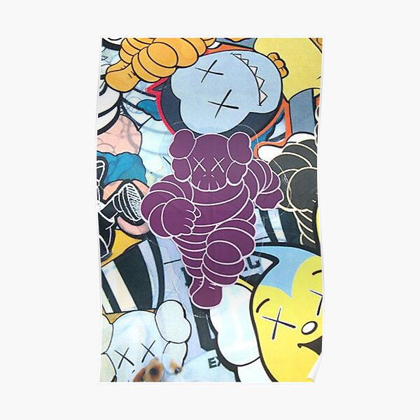 muñeca morada Póster