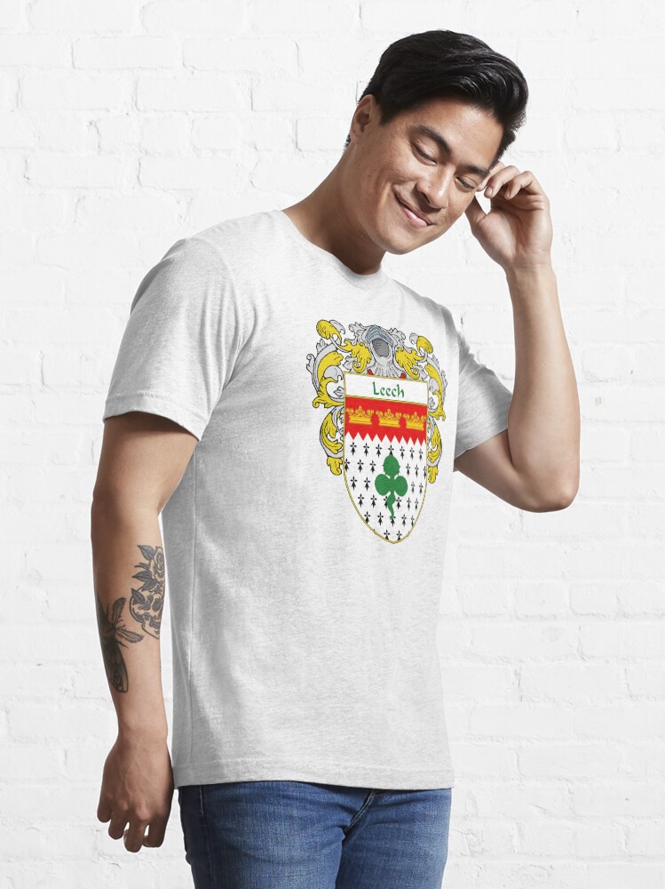 Leech Coat Of Arms Family Crest T shirt By IrishArms Redbubble leech-coat-of-arms-family-crest-t-shirt-by-irisharms-redbubble