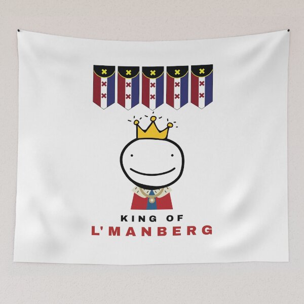 Item preview, lmanberg Flag - King of L'manberg designed and sold by ShawnDzign.