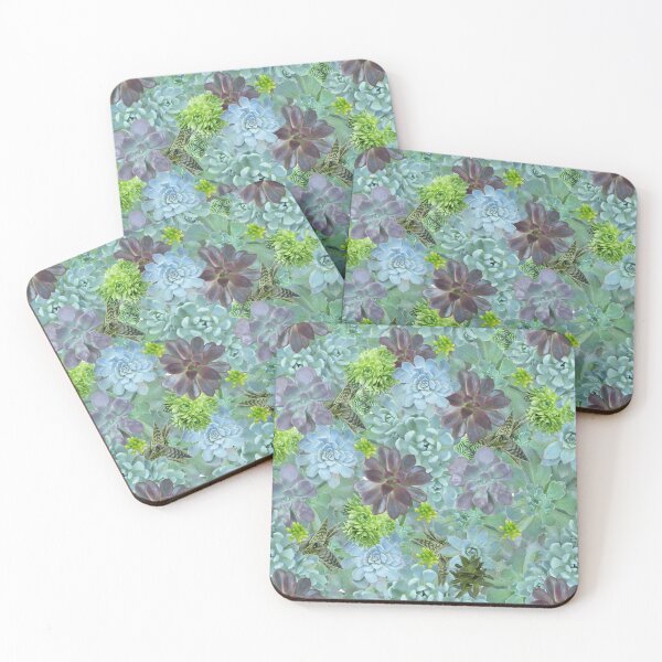 Item preview, Sea of Succulents designed and sold by TropicalFronds.