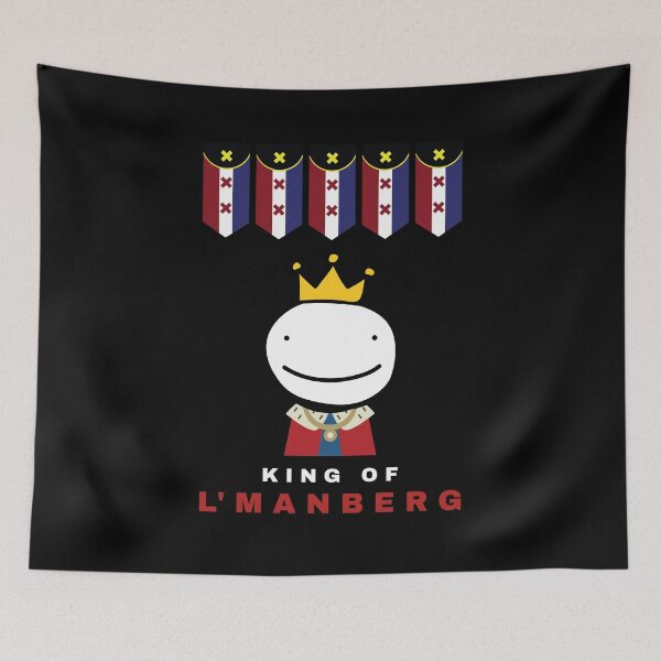 Item preview, lmanberg Flag - King of L'manberg designed and sold by ShawnDzign.