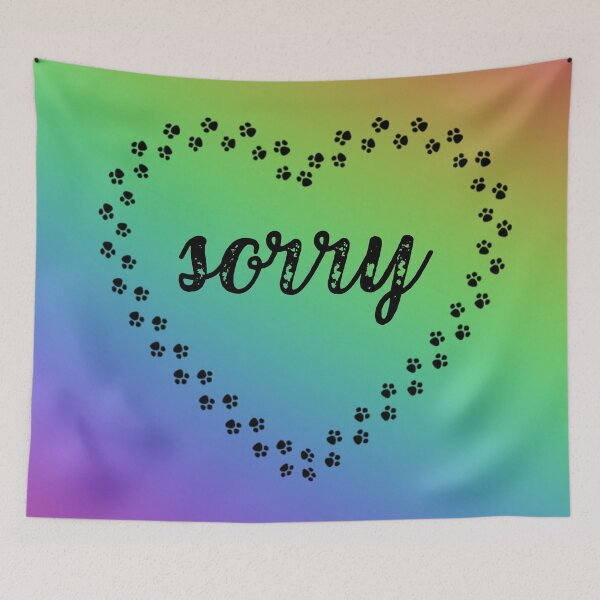 Item preview,  Sorry card for a pet going over the rainbow bridge | Pet loss | Sympathy card for loss of a dog, cat, pet designed and sold by meraviglioso.