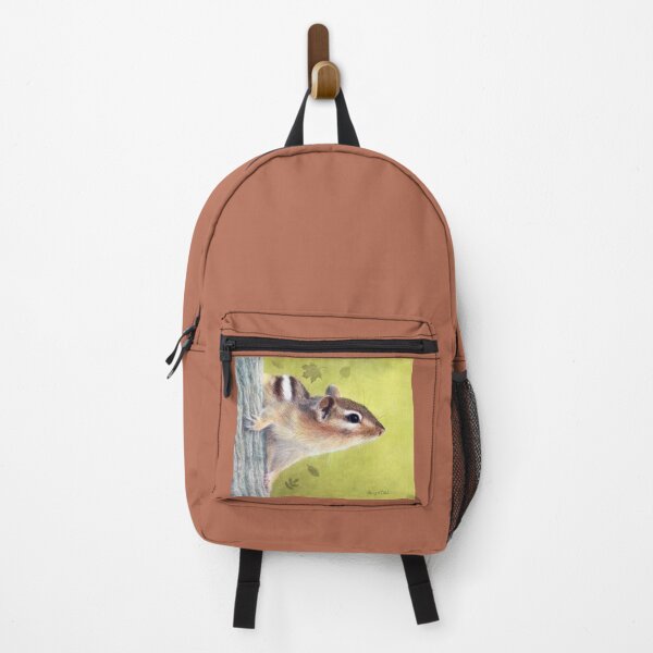 Item preview, Curious - pastel pencil drawing of an inquisitive chipmunk designed and sold by Crystal Raymond.