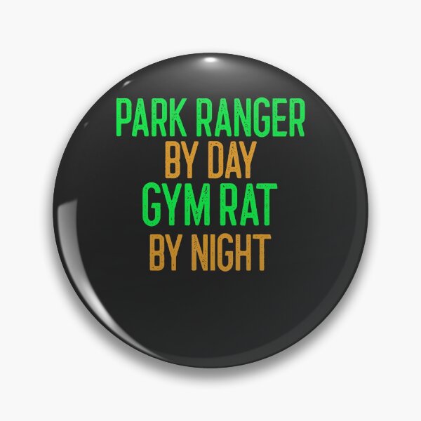Item preview, Park Ranger By Day Gym Rat By Night Nature Gift designed and sold by EricJP.