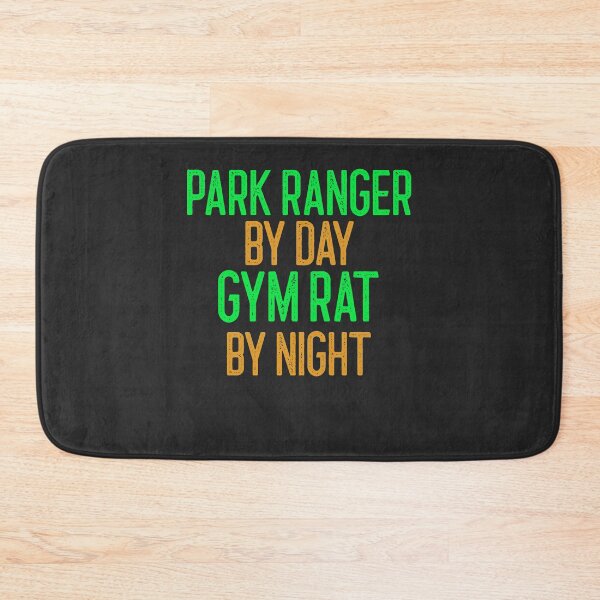Item preview, Park Ranger By Day Gym Rat By Night Nature Gift designed and sold by EricJP.