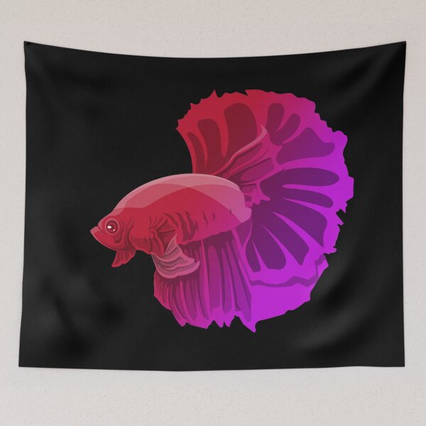 Item preview, Siamese Fighting Fish designed and sold by YueHeng Creates ⭐⭐⭐⭐⭐.