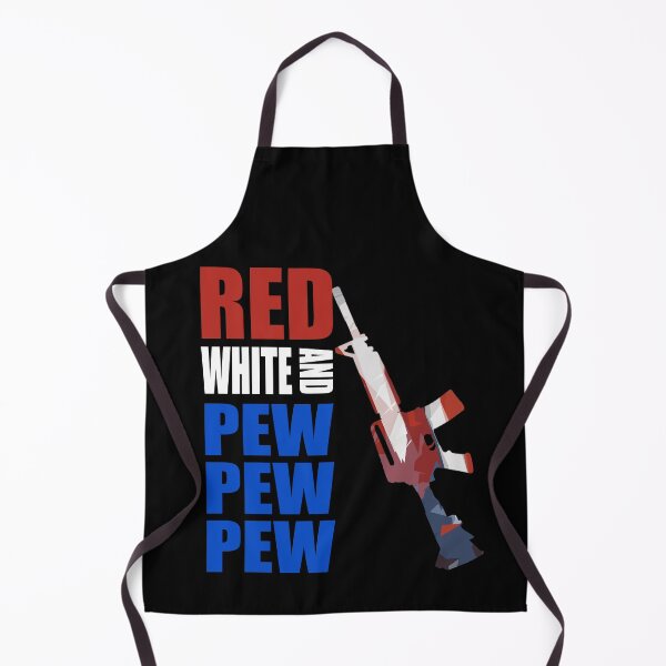 Item preview, Red, White, and Pew Pew Pew - AR15 American Flag - Pro Gun 2A 2nd Amendment designed and sold by Matt Ballinger.