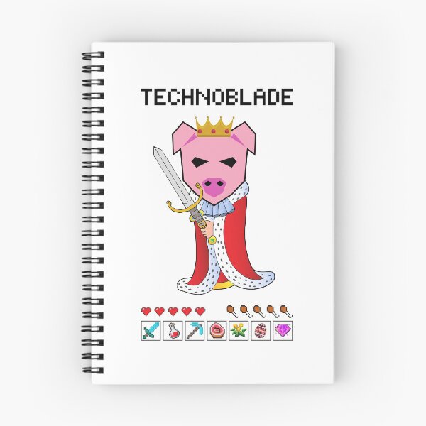Item preview, Technoblade - Techno the pig ( Technoblade Never Dies ) designed and sold by ShawnDzign.