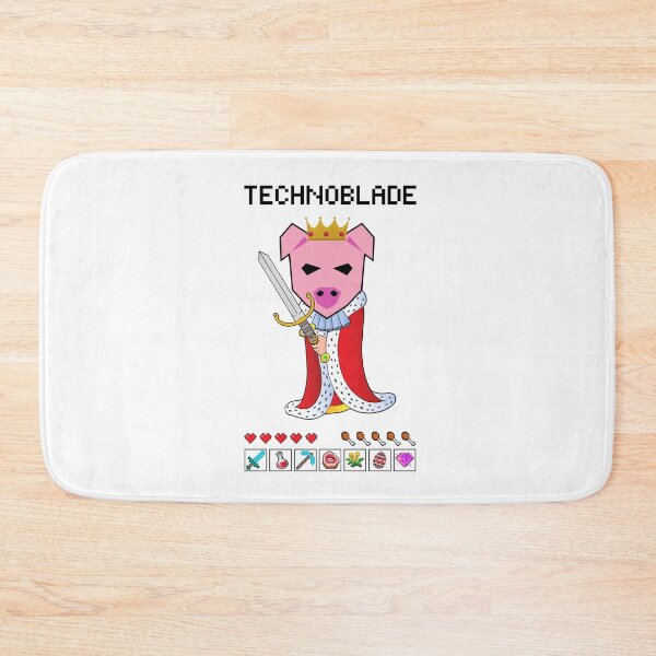 Item preview, Technoblade - Techno the pig ( Technoblade Never Dies ) designed and sold by ShawnDzign.