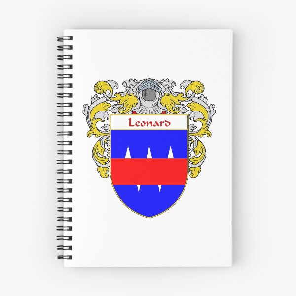 Item preview, Leonard Coat of Arms/Family Crest designed and sold by IrishArms.