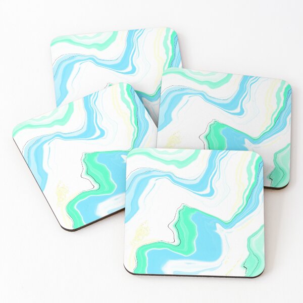 Item preview, The aqua finish marble effect designed and sold by ojasha.