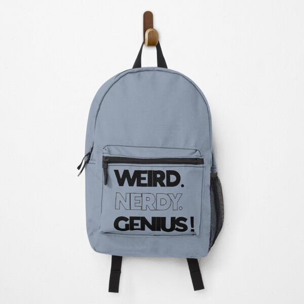 Item preview, Weird. Nerdy. Genius! (for light backgrounds) designed and sold by MagicStrawberry.