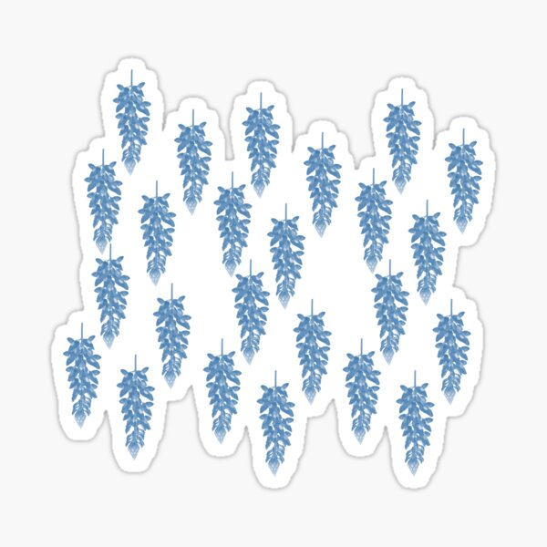 Falling Lilacs Sticker