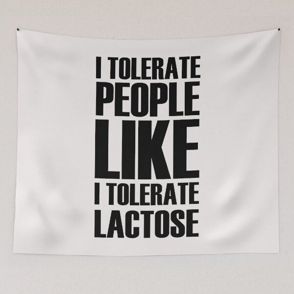 Item preview, I tolerate People like I tolerate lactose designed and sold by eiwo87.
