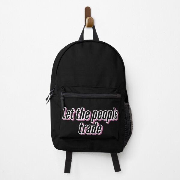 Item preview, LET THE PEOPLE TRADE, TRENDING designed and sold by Happy Soul Store.