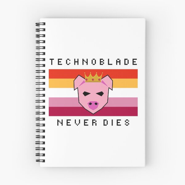 Item preview, Technoblade Never Dies ( Techno the pig ) designed and sold by ShawnDzign.