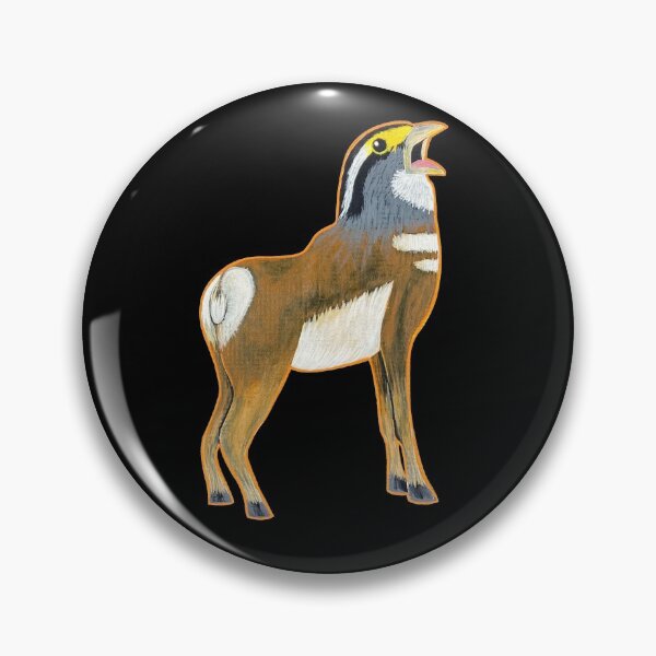 Artikelvorschau, White Throated Sparrow Headed Pronghorn entworfen und verkauft von industrialbambi.