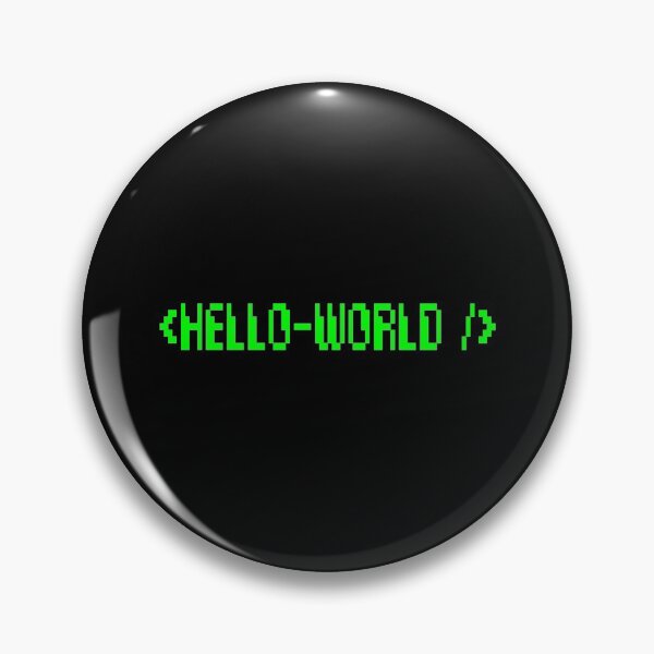 Item preview, Hello world designed and sold by nando270.