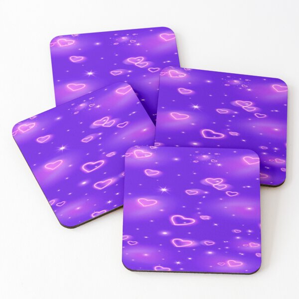 Item preview, Purple Hearts and sparkles designed and sold by Radrollins.