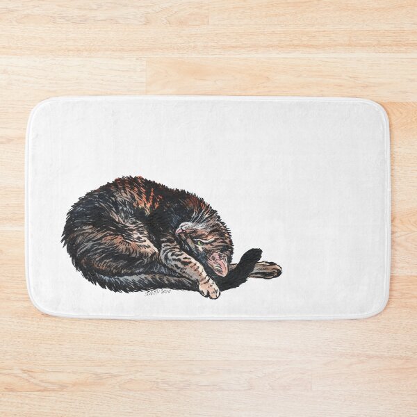 Item preview, Peeking Tabby Cat Painting by Stephanie Smith - Day 27 designed and sold by stephsmith.