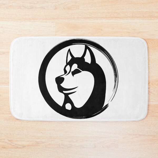 Item preview, Enso circle and siberian Husky designed and sold by josephfanous.