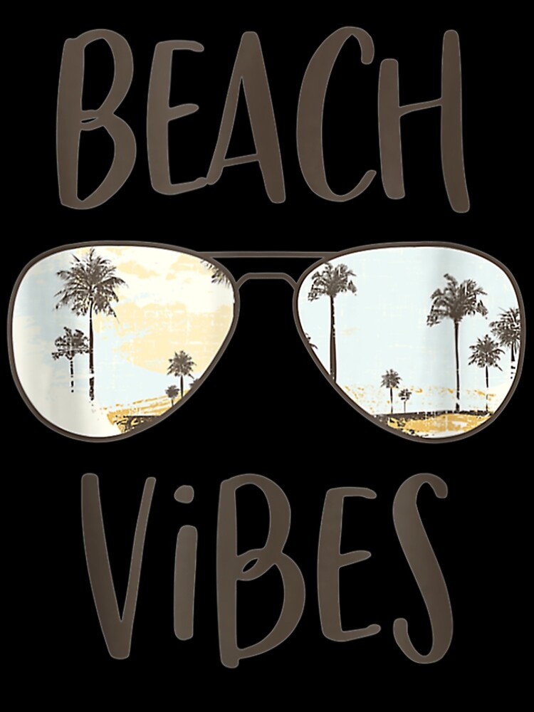 Disover Beach Vibes Sunglasses Cute Funny Summer Vacation Beach Trip  Leggings