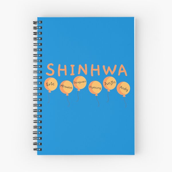 Item preview, SHINHWA Names + balloons  designed and sold by PaperMoonKPOP.