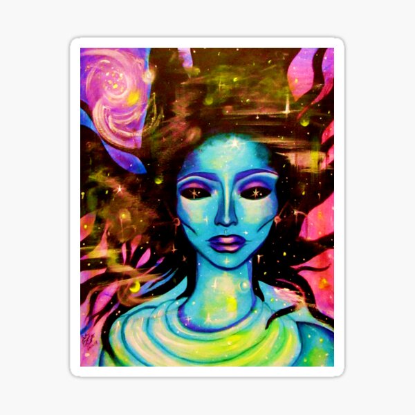 Star Goddess Sticker