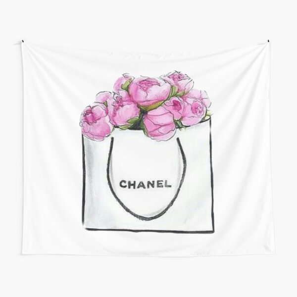 Rosa en bolsa Tela decorativa
