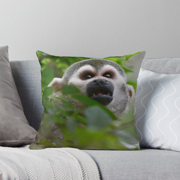Item preview, Squirrel Monkey Through the Leaves designed and sold by richardbryce.