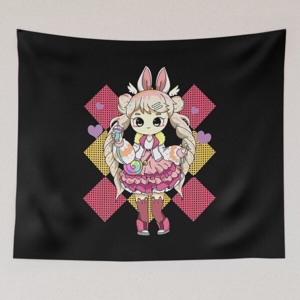Item preview, Chibi Size Cute Little Anime Girl Short Kawaii Pun designed and sold by perfectpresents.