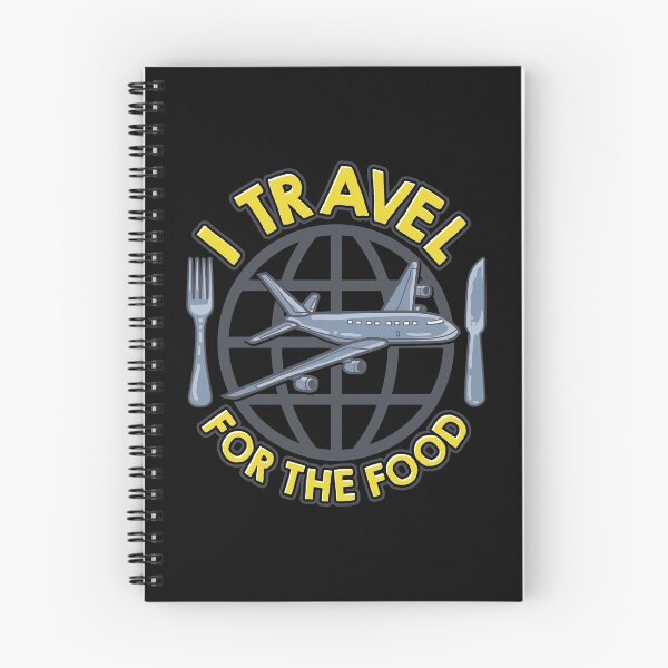 Item preview, Cute I Travel For The Food Funny Foodie Pun designed and sold by perfectpresents.