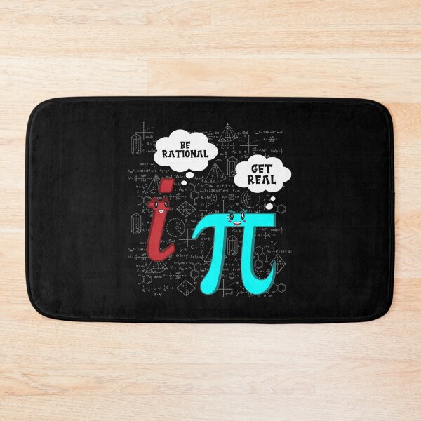 Item preview, Cute Math Be Rational Get Real Mathematics Pun designed and sold by perfectpresents.