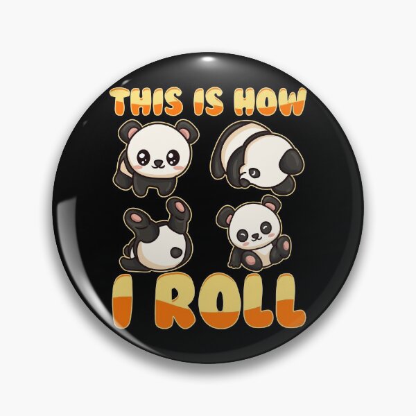 Item preview, Cute This Is How I Roll Panda Funny Anime Kawaii designed and sold by perfectpresents.