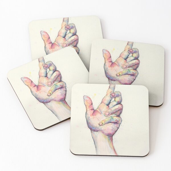 Item preview, Watercolor Hand designed and sold by Laura Mentele.