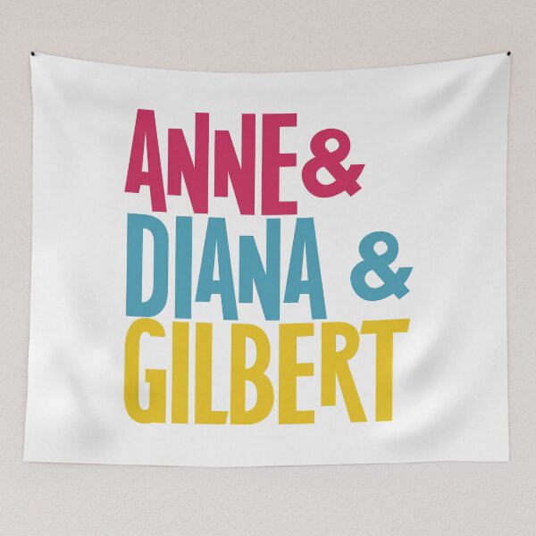 Item preview, Anne & Diana & Gilbert designed and sold by rissidesigns.