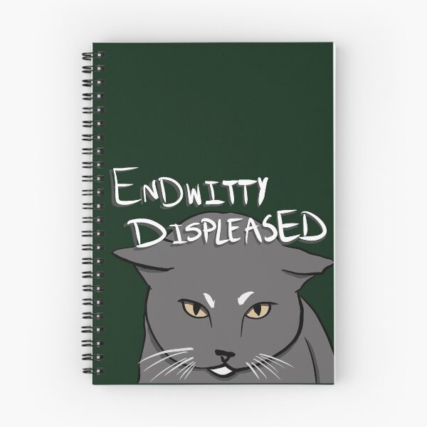 Item preview, Endwitty Displeased designed and sold by Dwelf-Things.