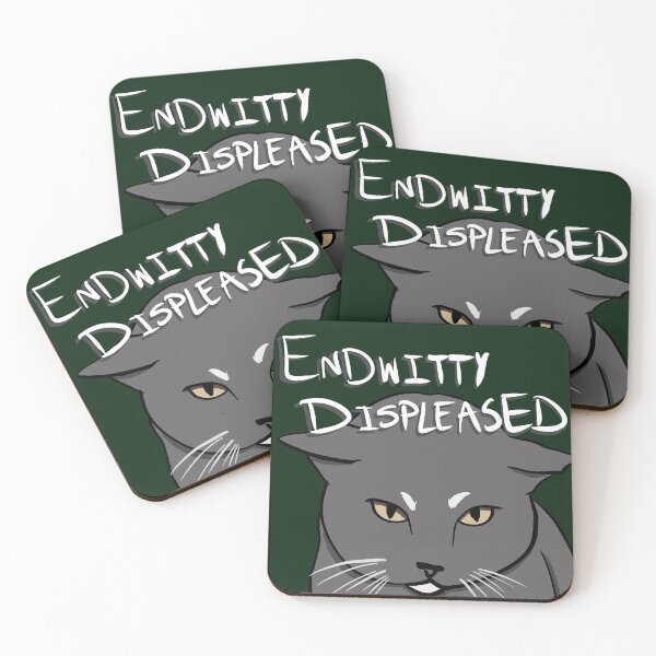 Item preview, Endwitty Displeased designed and sold by Dwelf-Things.