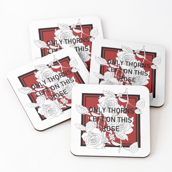 Item preview, Dorothea arnault red background quote designed and sold by naidaprimera.