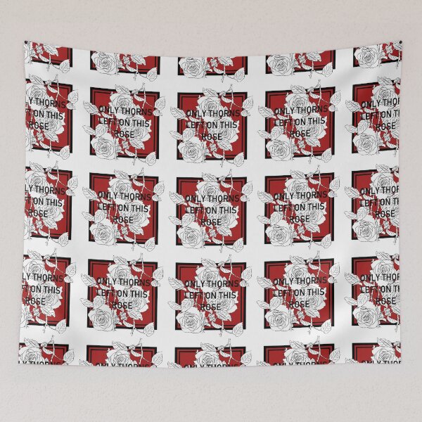 Item preview, Dorothea arnault red background quote designed and sold by naidaprimera.