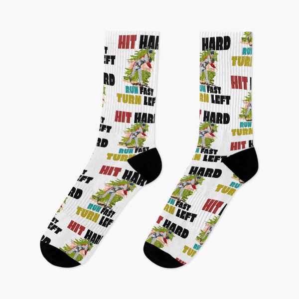 Item preview,   Hit Hard Run Fast Turn Left designed and sold by Gamers Hub.