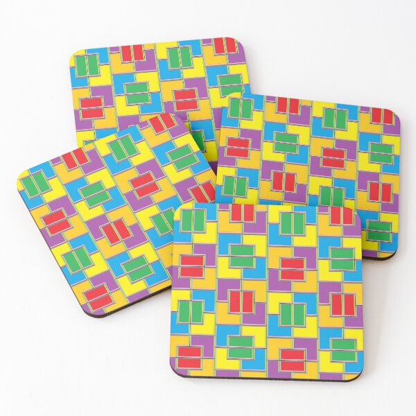 Item preview, Chinese Screen - Rectangles In Squares - Psychedelic - Pattern - Seamless designed and sold by hendrickssdh.
