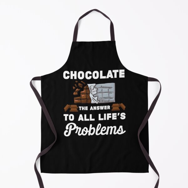Item preview, Chocolate the Answer to All Life’s Problems | Chocolatier designed and sold by Dancing Dolphin Crafts.